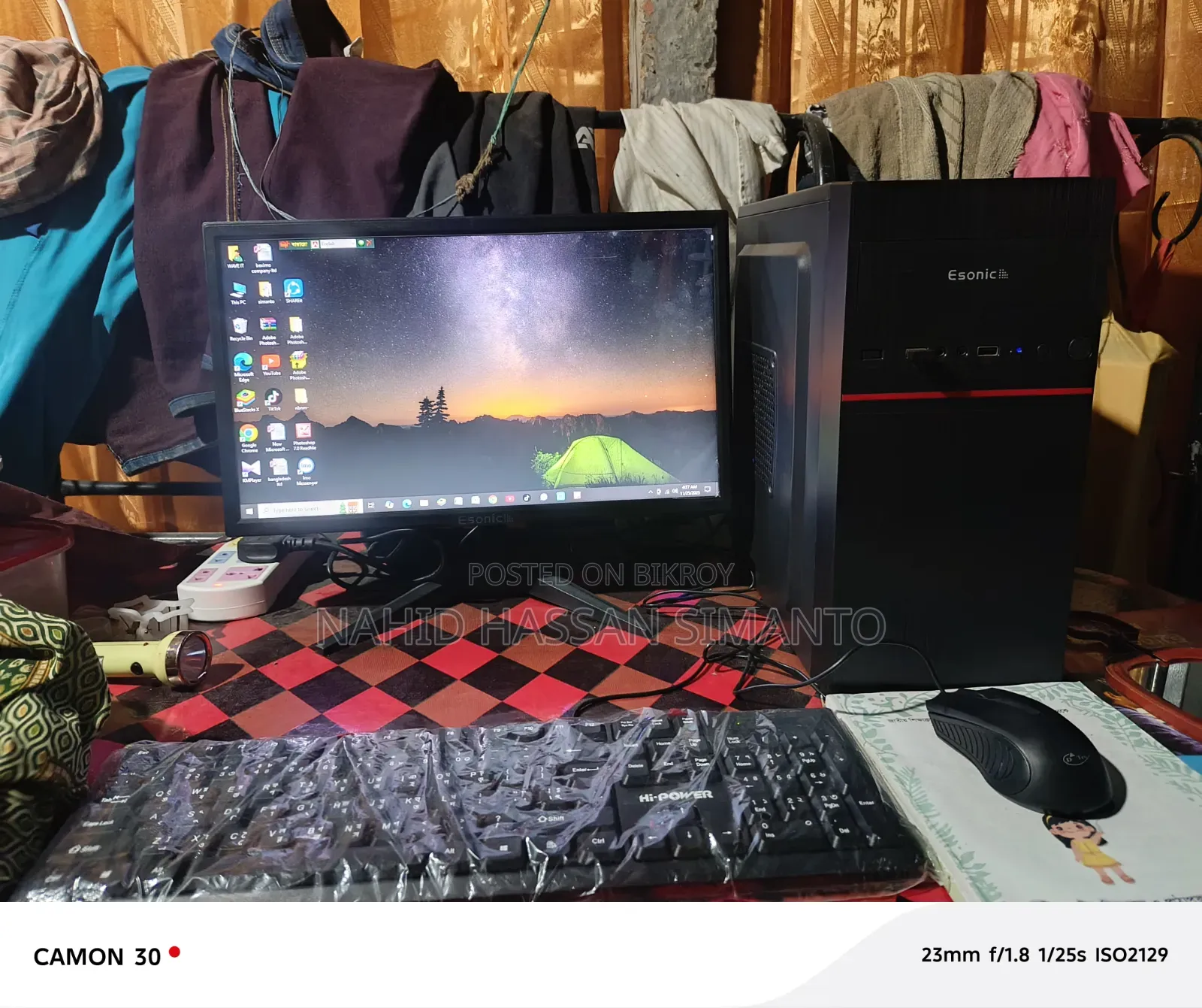 Desktop Computer 8GB Intel Core I3 SSD 128GB
