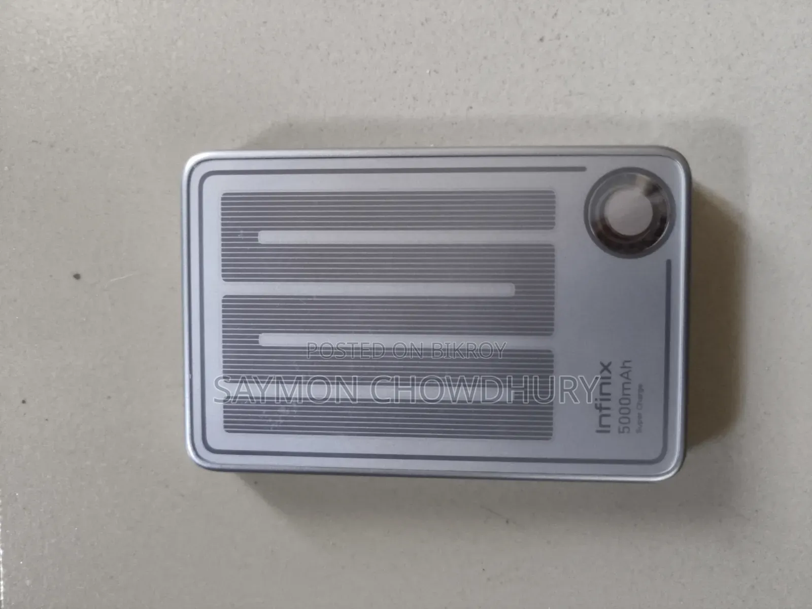 Infinix 5000 mAh পাওয়ার ব্যাংক (100% অরিজিনাল) অফিসিয়াল