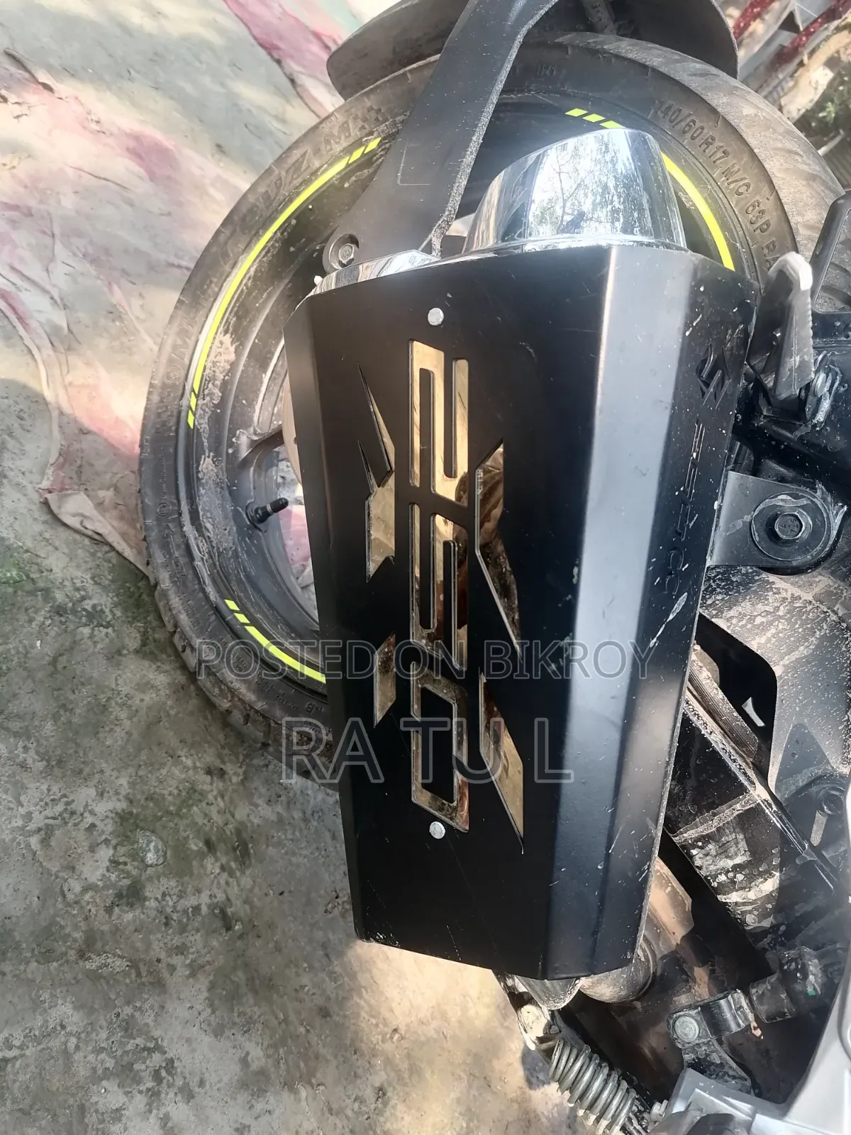 Suzuki Gixxer 250cc Silencer Guard.