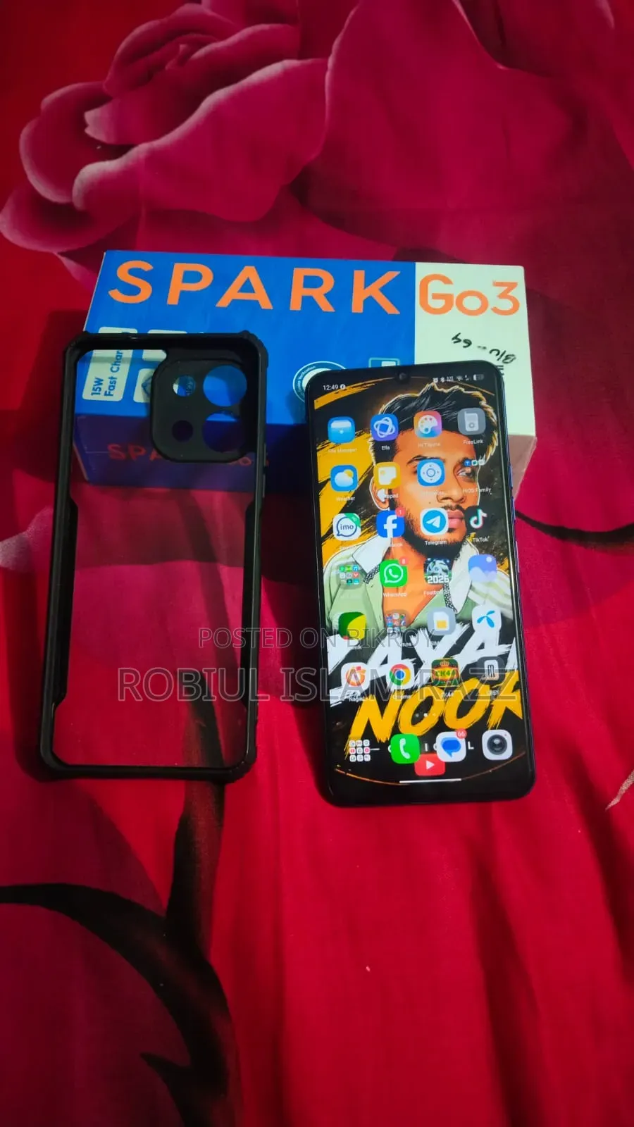 Tecno Spark Go 64 GB Purple