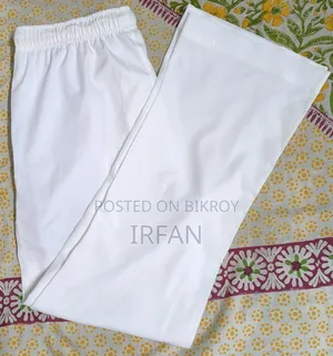(ক্রিম) প্রিমিয়াম ফ্লেয়ার বুটকাট পায়জামা