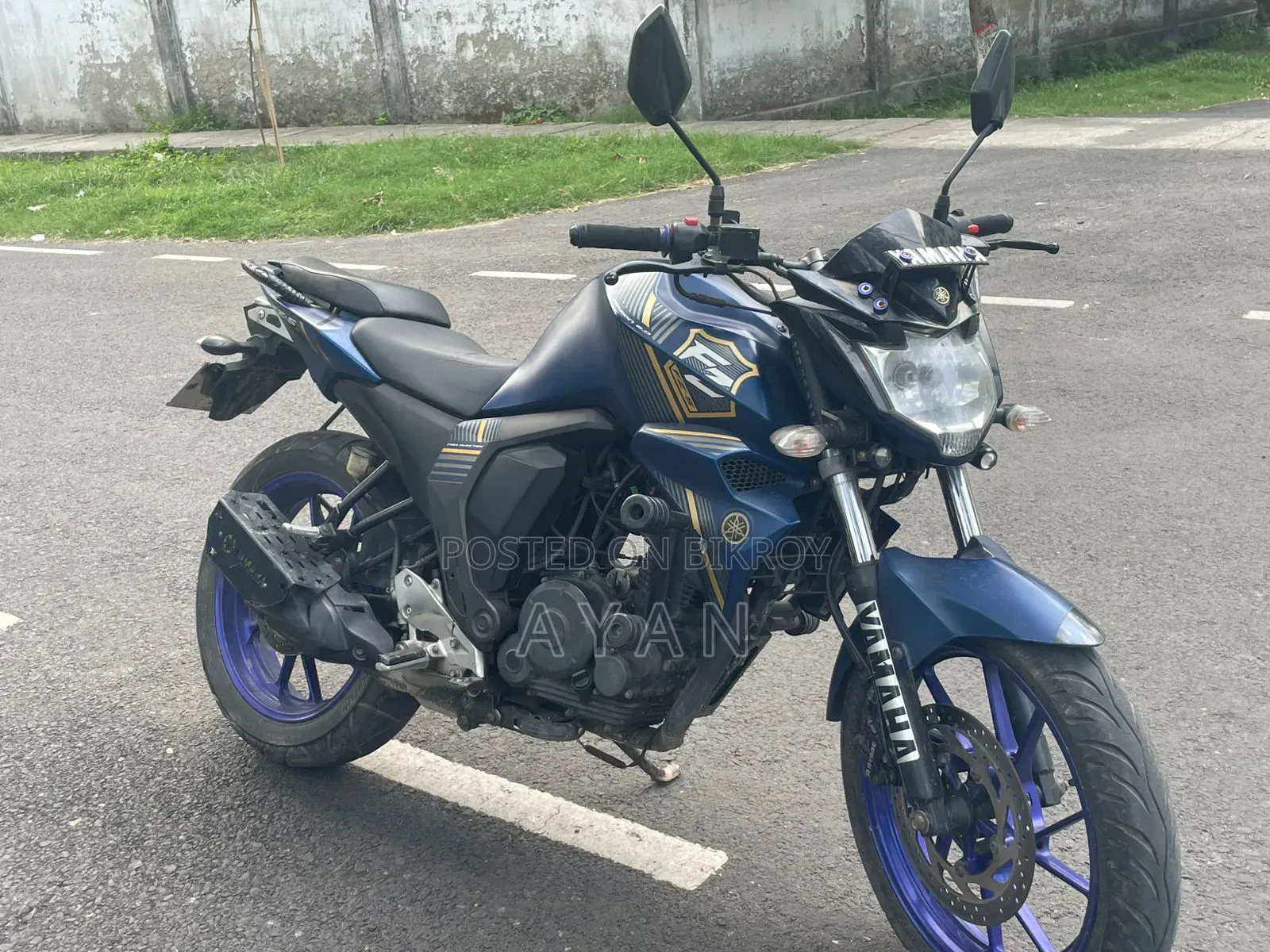 Yamaha FZ 2019 Blue