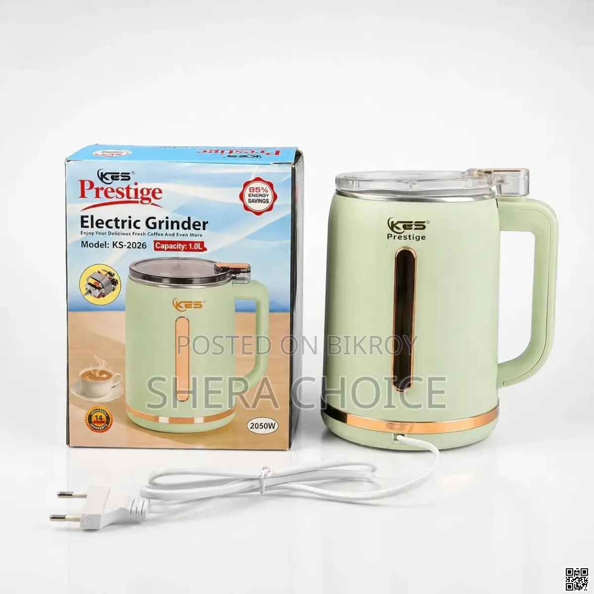 Kes Prestige Electric Grinder 1.0L (Model: Ks-2026)