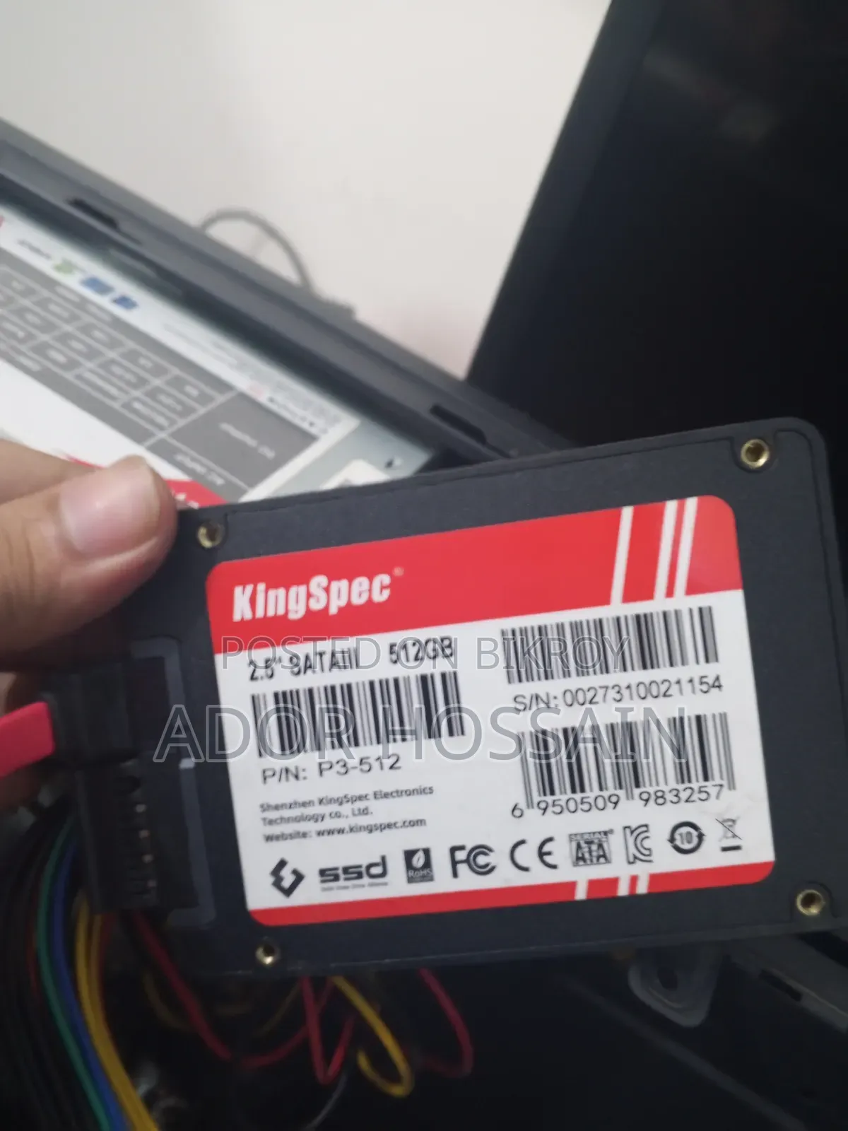 Desktop Computer 16GB Intel SSD 512GB