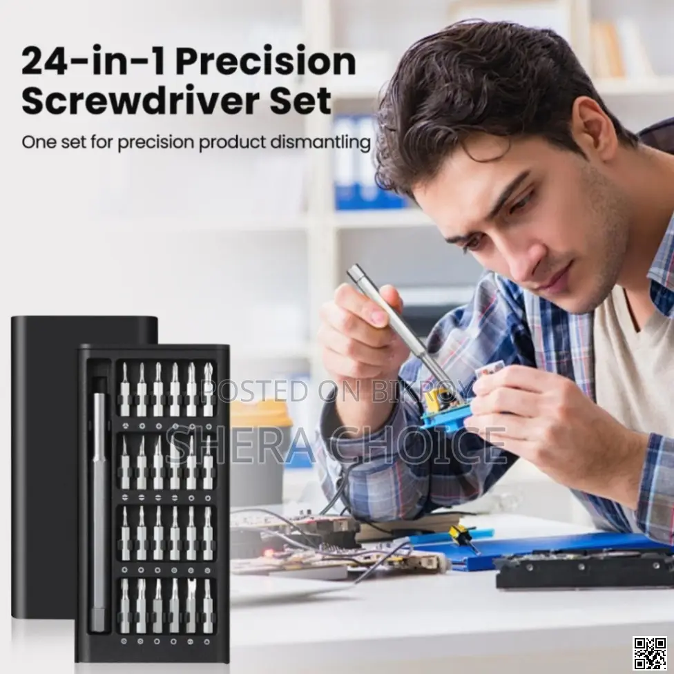 24 in 1 Precision Screwdriver Set With Magnetic Driver