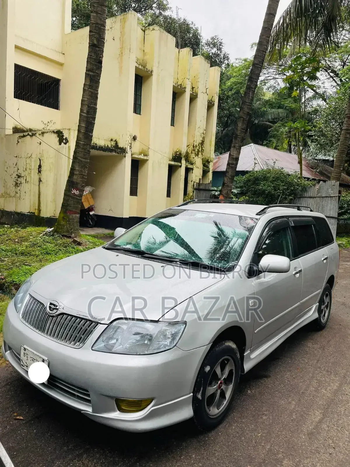 টয়োটা করোলা ফিল্ডার ১.৫ পেট্রোল ফ্রন্ট হুইল ড্রাইভ ২০০৫ সিলভার