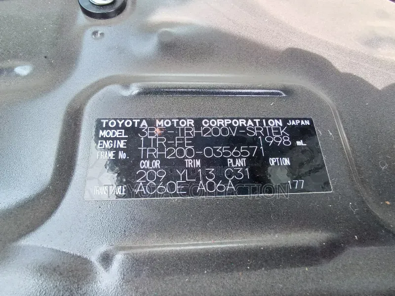 Toyota HiAce ২০২২ কালো