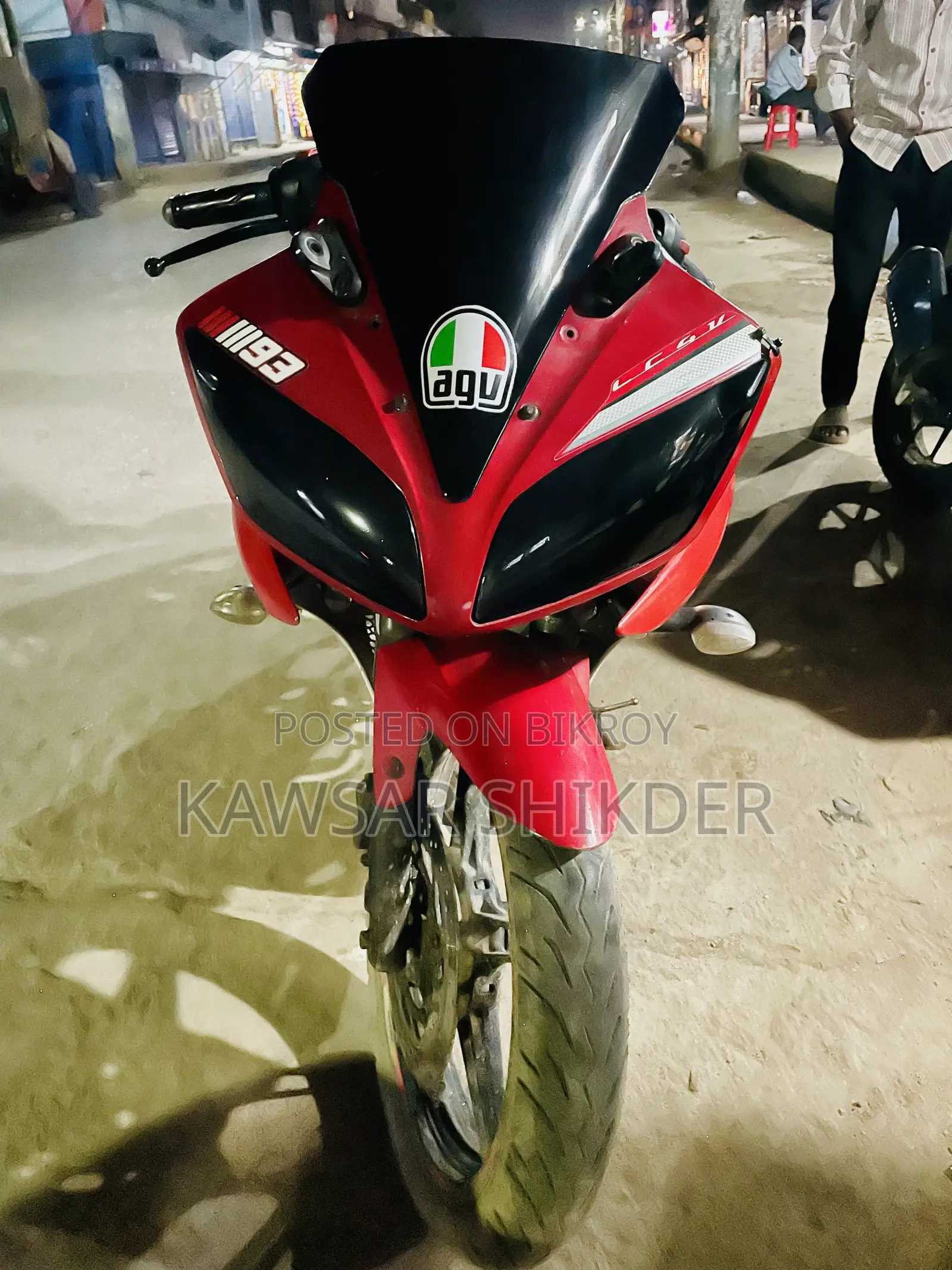 Yamaha YZF-R 2012 Red