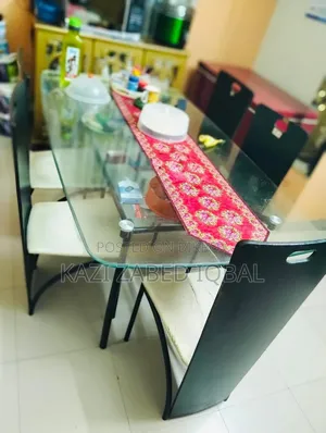 কাচের ডাইনিং টেবিল / Glass Dinning Table