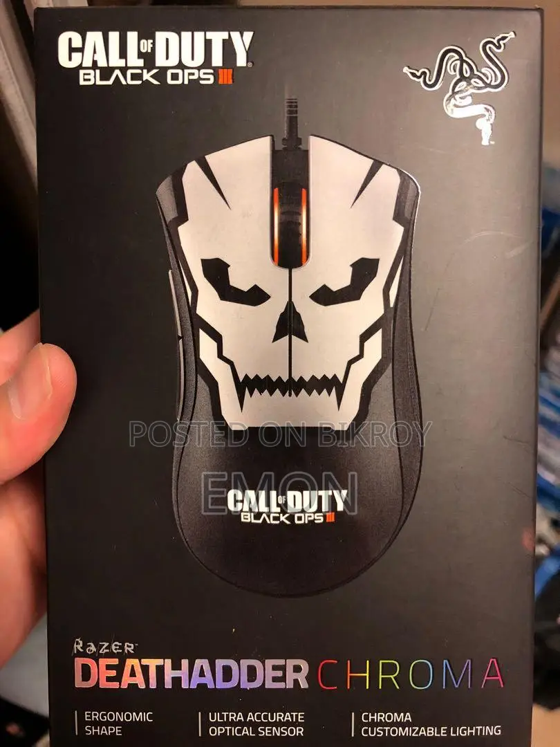 Razer Deathadder Chroma Call of Duty Black Ops Iii Gaming Mouse