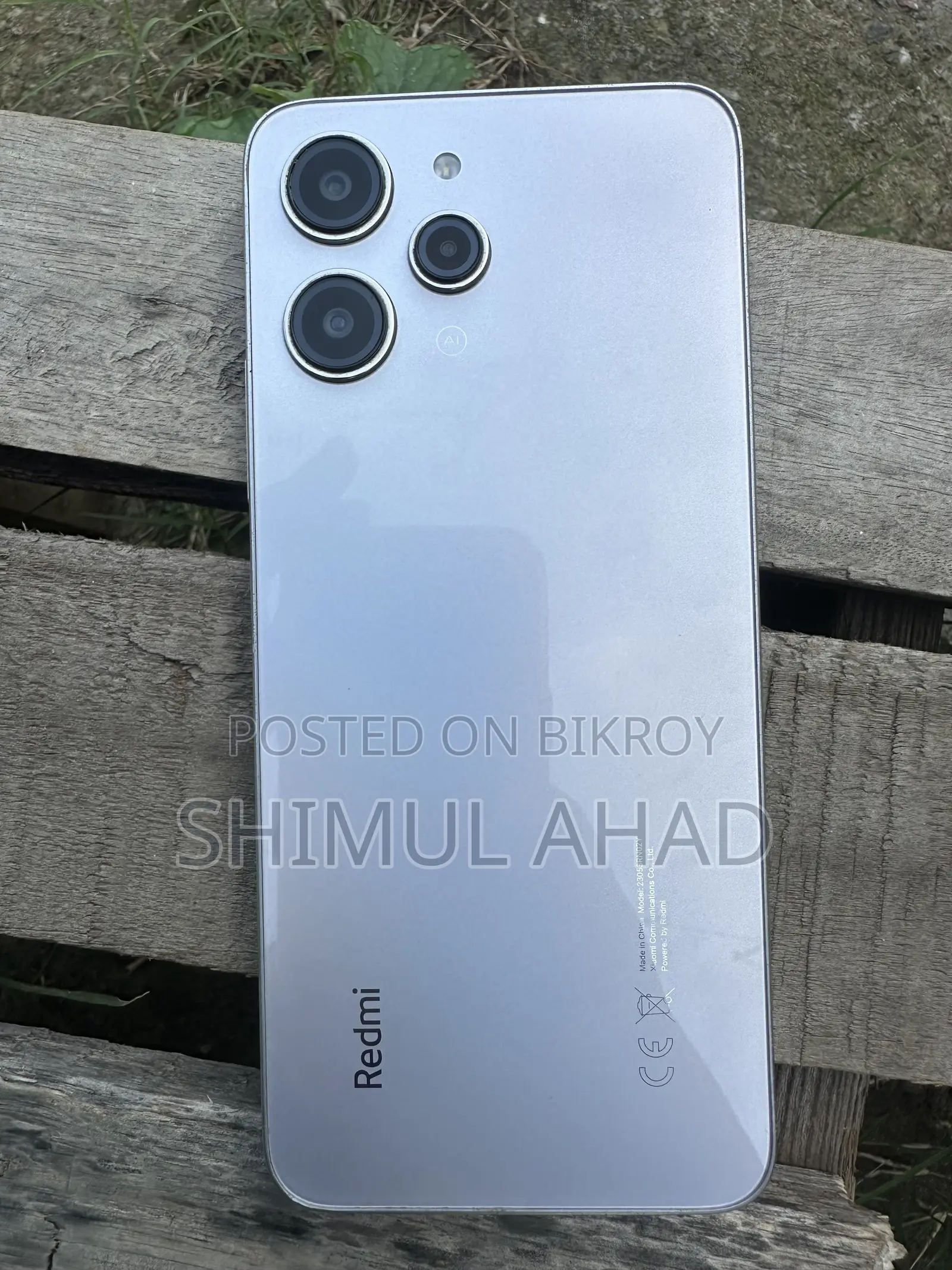 শাওমি রেডমি ১২ ২৫৬ জিবি সিলভার