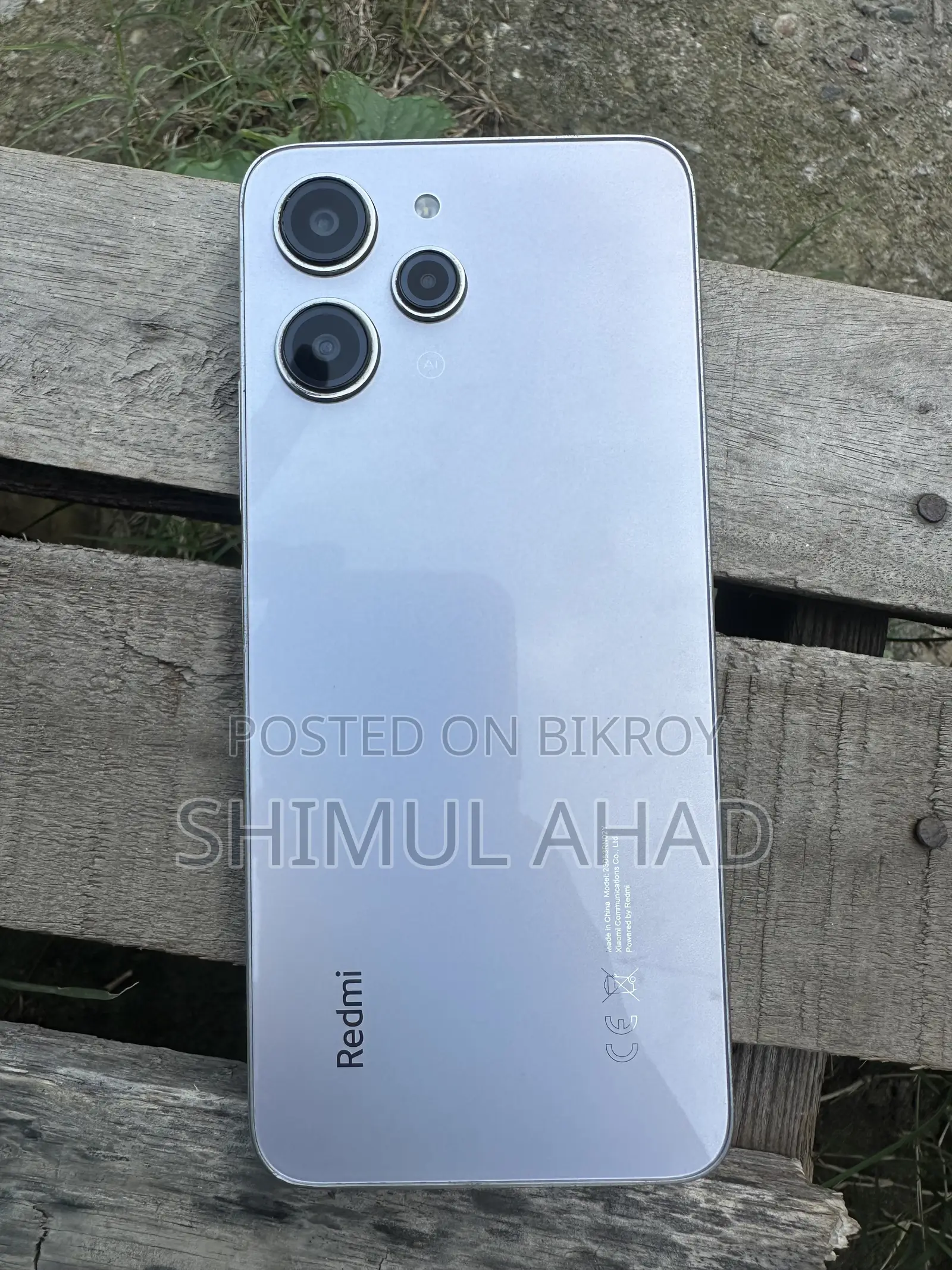 শাওমি রেডমি ১২ ২৫৬ জিবি সিলভার
