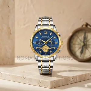 Binbond B1236 Brand Fashion Tourbillon Dial Quartz Watch Men’S