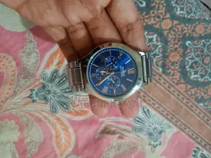 Casio Enticer Blue Dial Stainless Steel Analog Watch for Men -MTP-V300