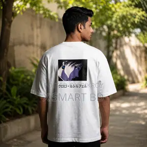 Men's Stylish Premium Drop Shoulder - White