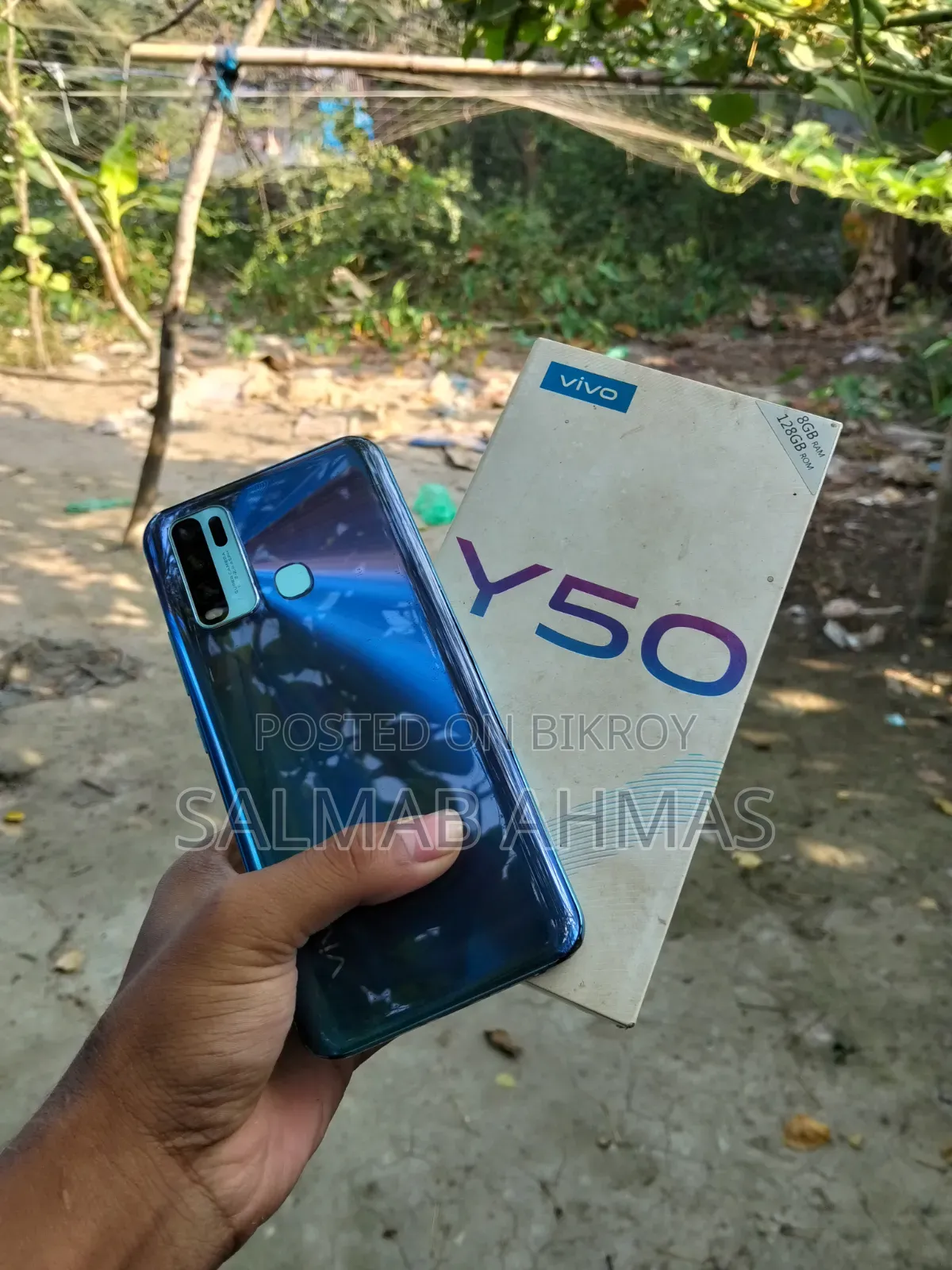 Vivo Y50 128 GB Blue