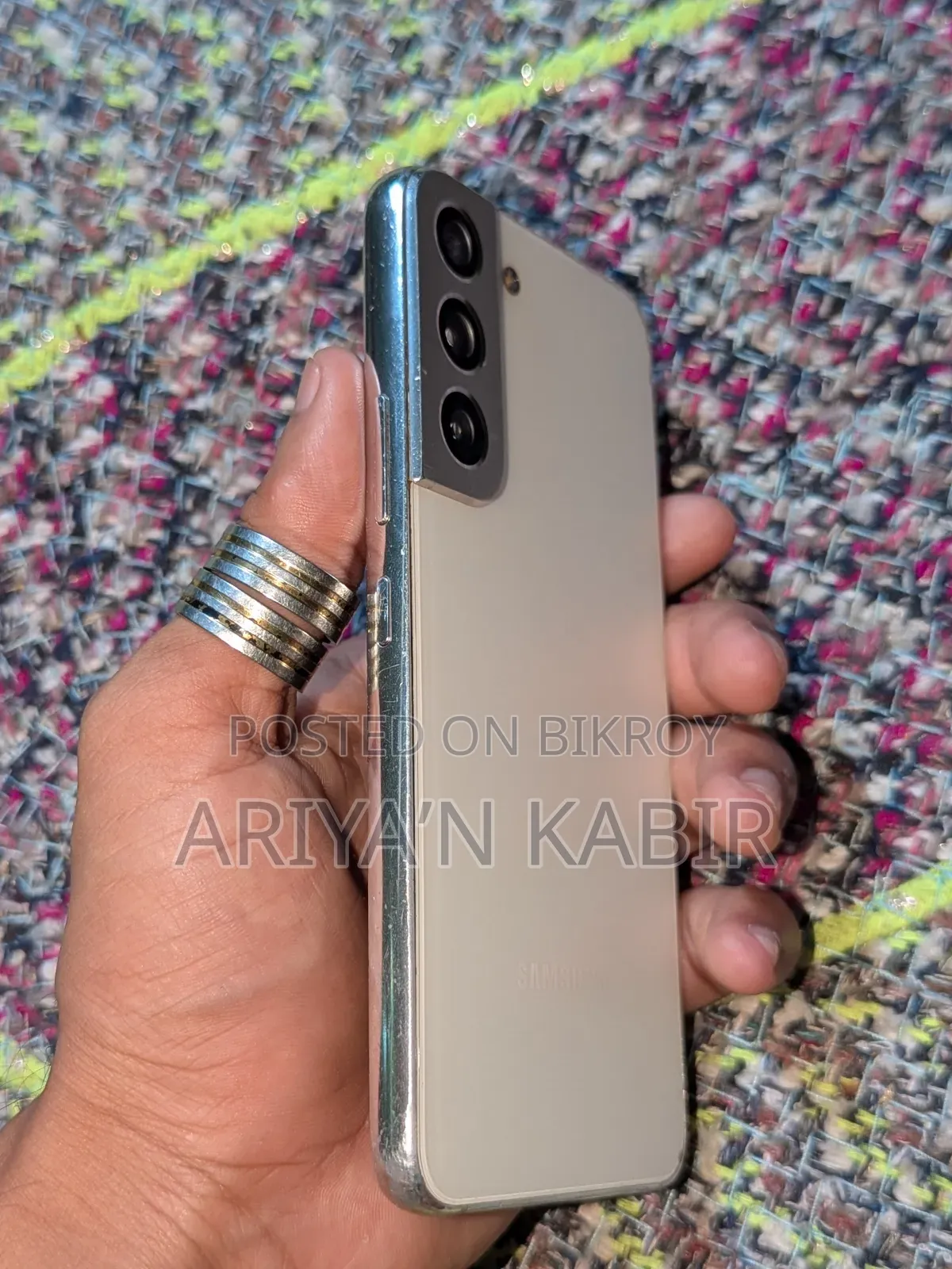 স্যামসাং গ্যালাক্সি এস২২ ৫জি ১২৮ জিবি সাদা