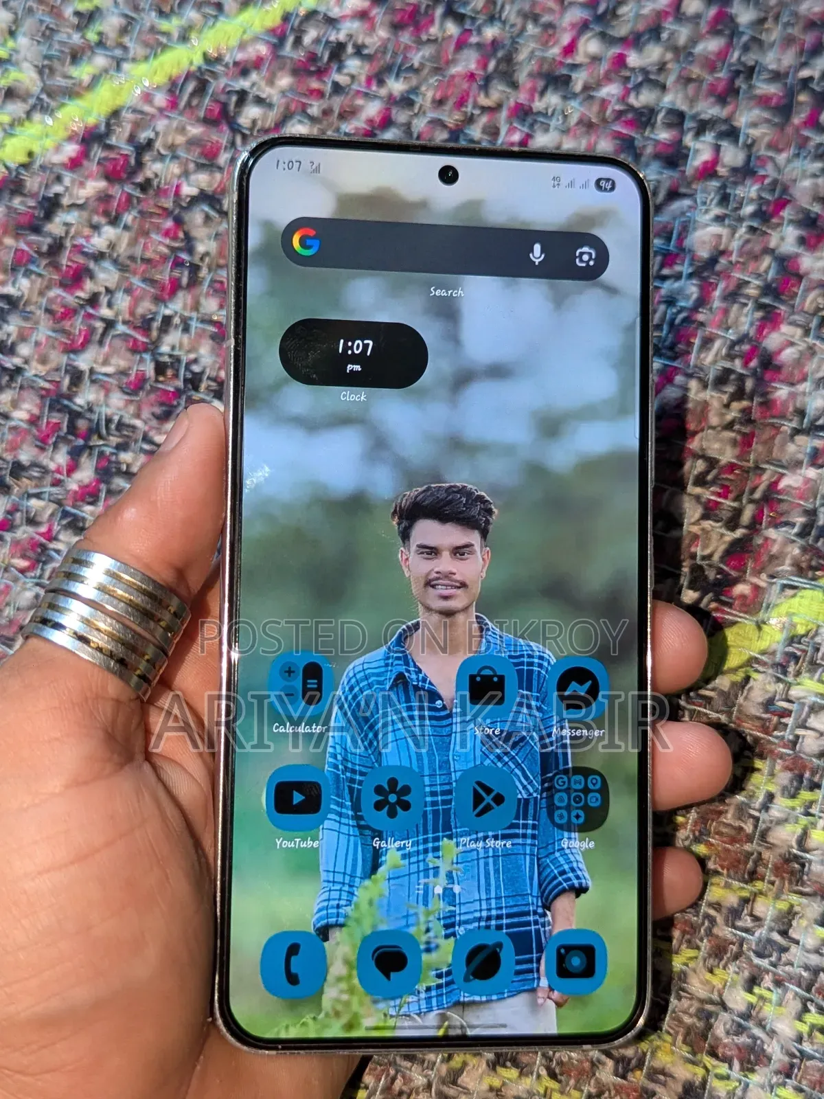 স্যামসাং গ্যালাক্সি এস২২ ৫জি ১২৮ জিবি সাদা