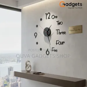 3D Wall Clock