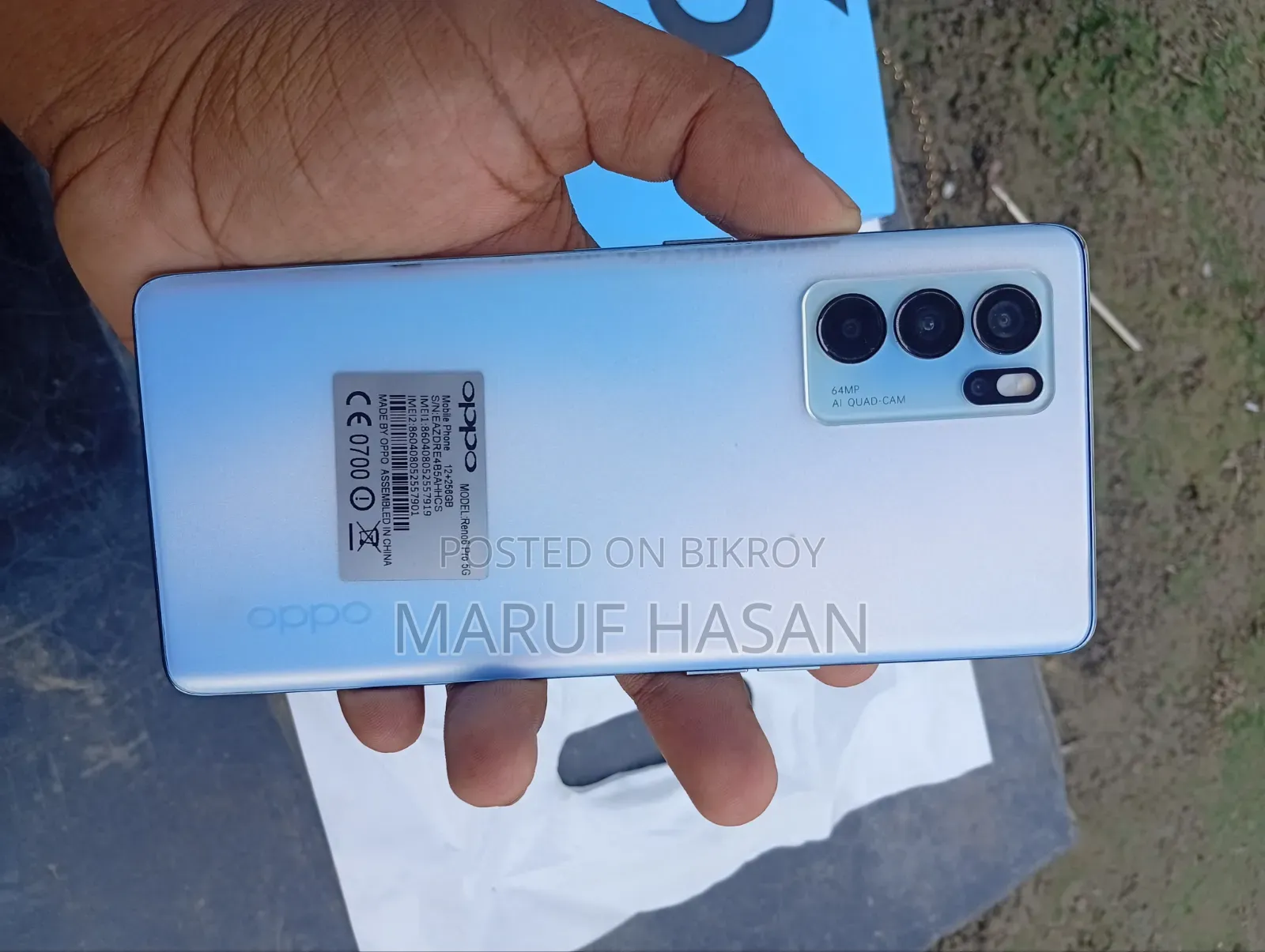 Oppo Reno6 Pro 5G 256 GB Blue