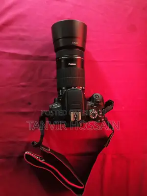 Canon EOS 700D + 55-250mm Lens + 64GB SD Card + 2 Batteries + Bag