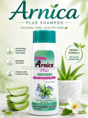 Arnica Plus Shampoo J D Golder Formulation 400 Ml