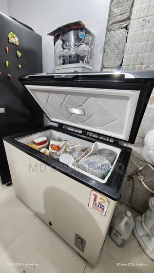Like brand new. Rangs RCF-275gd 275l Glass Door Deep Freezer