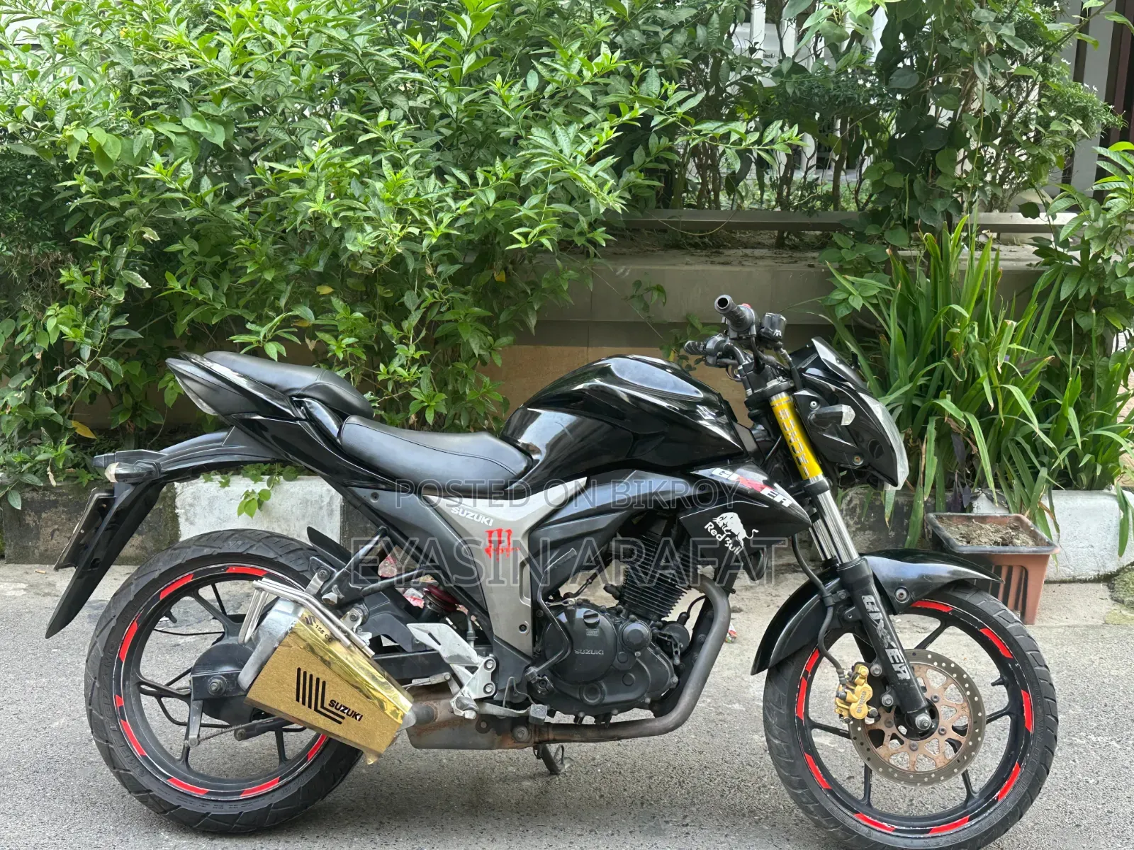 Suzuki Gixxer Monotone 2021 Black