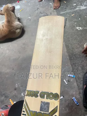 Cricket Bat Gold