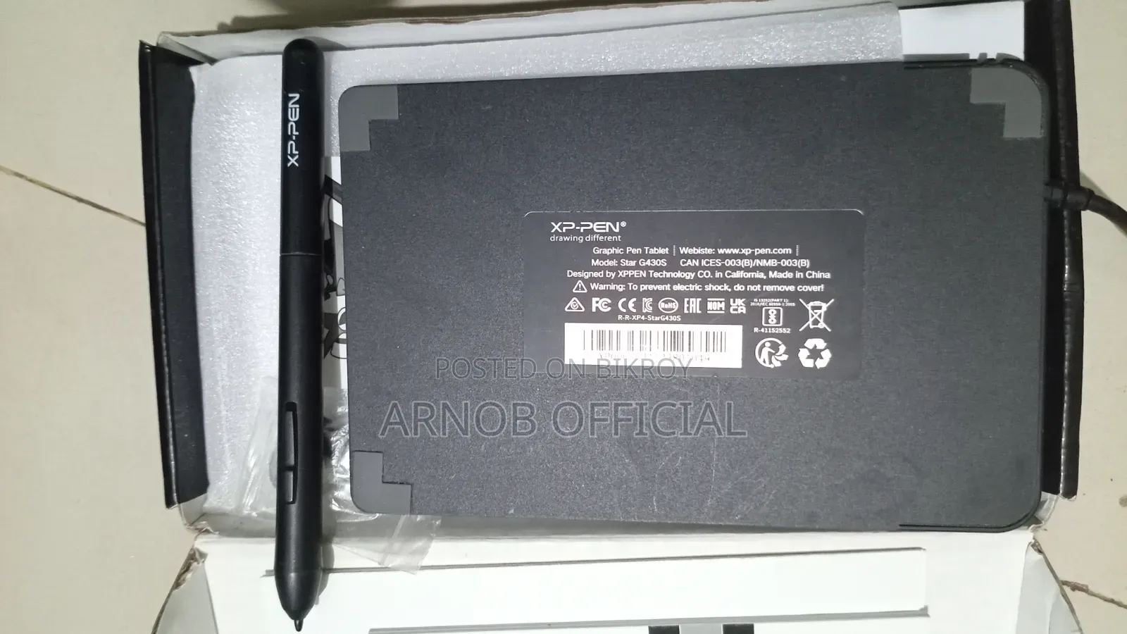 Graphics Tablet Star G430s