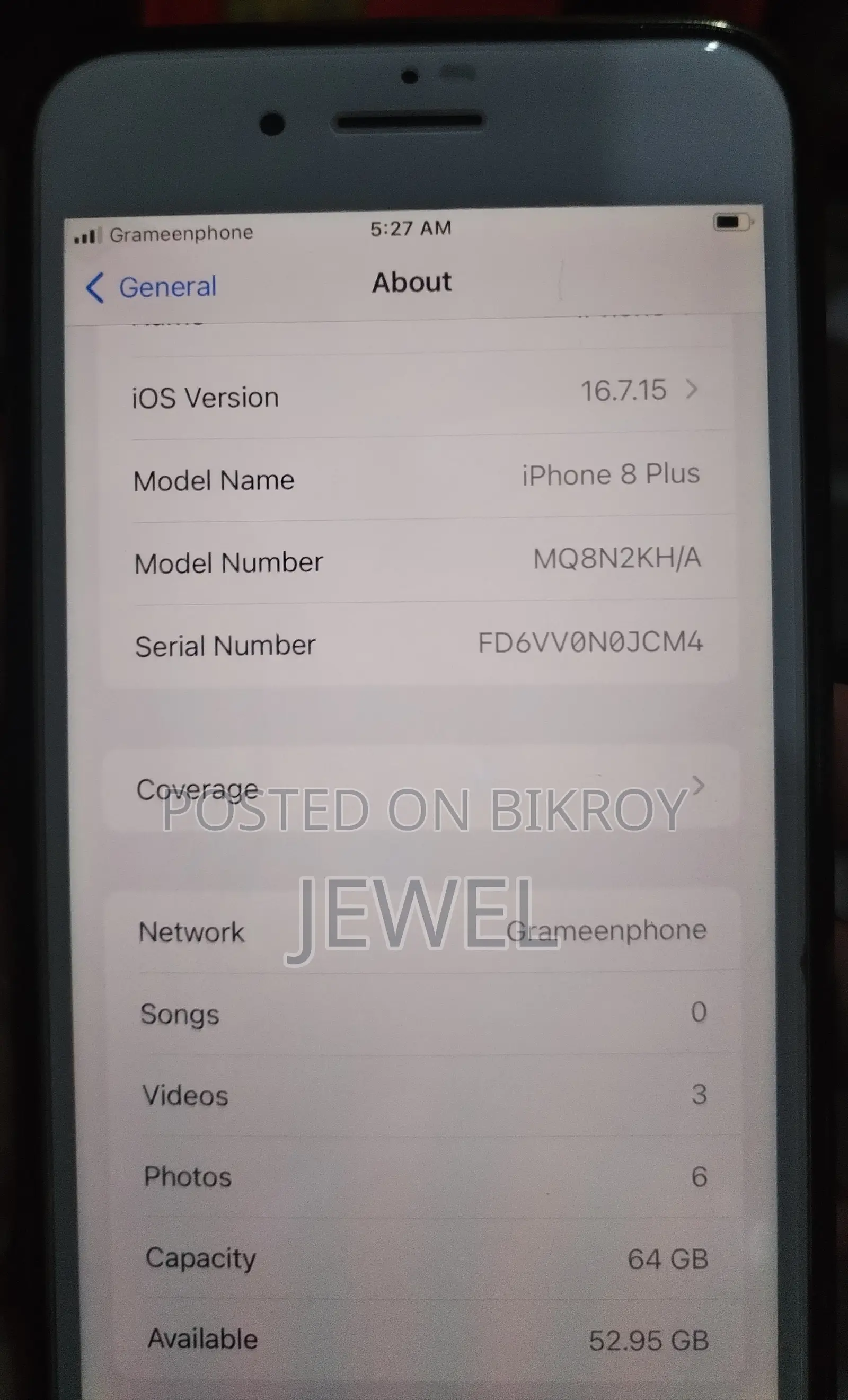 Apple iPhone 8 Plus 64 GB White