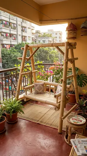 Bamboo Swing | Pest-Free | 8-9 Year Guarantee | Heavy Load
