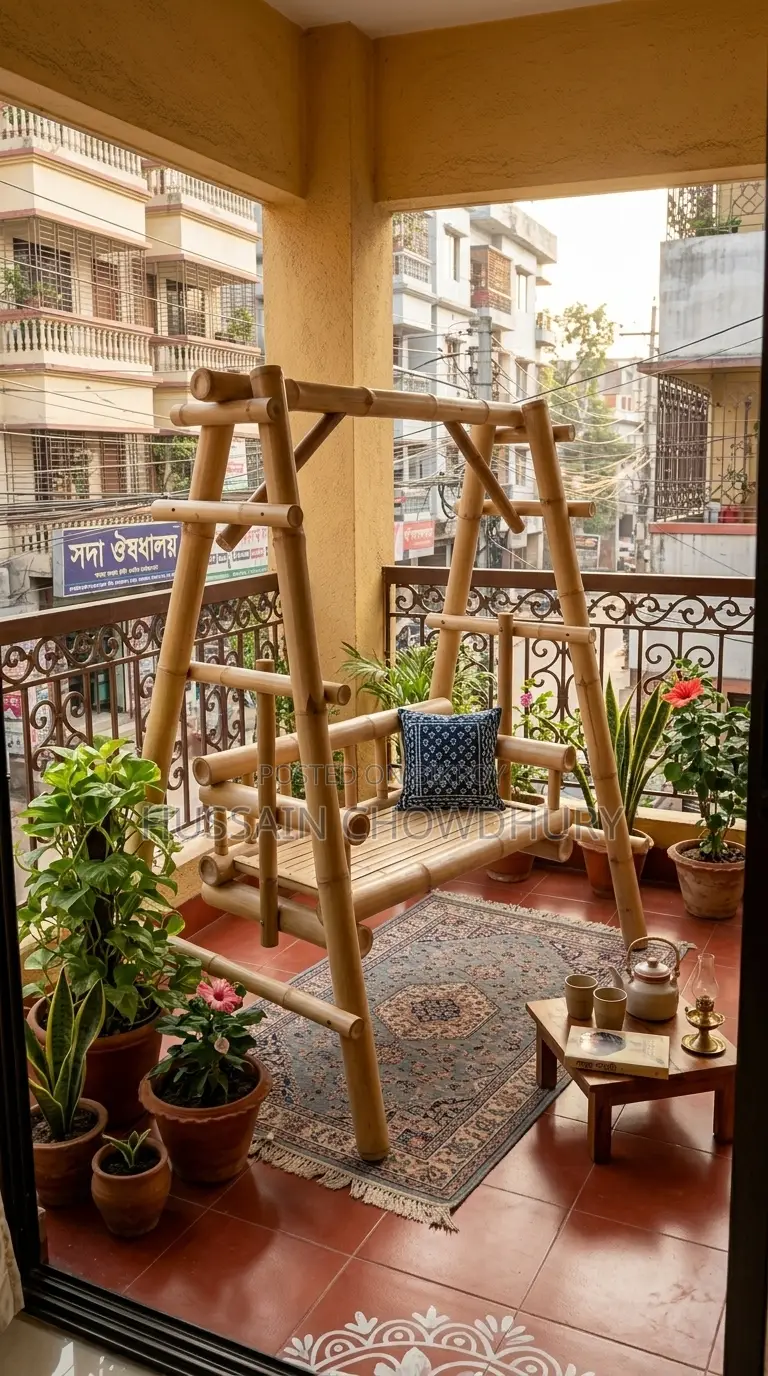 Bamboo Swing | Pest-Free | 8-9 Year Guarantee | Heavy Load