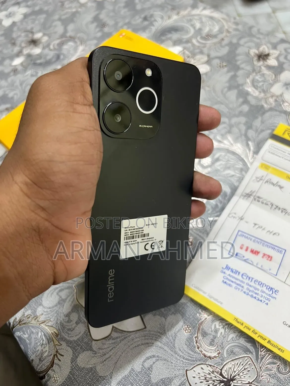 New Realme Note 70T 128 GB Black