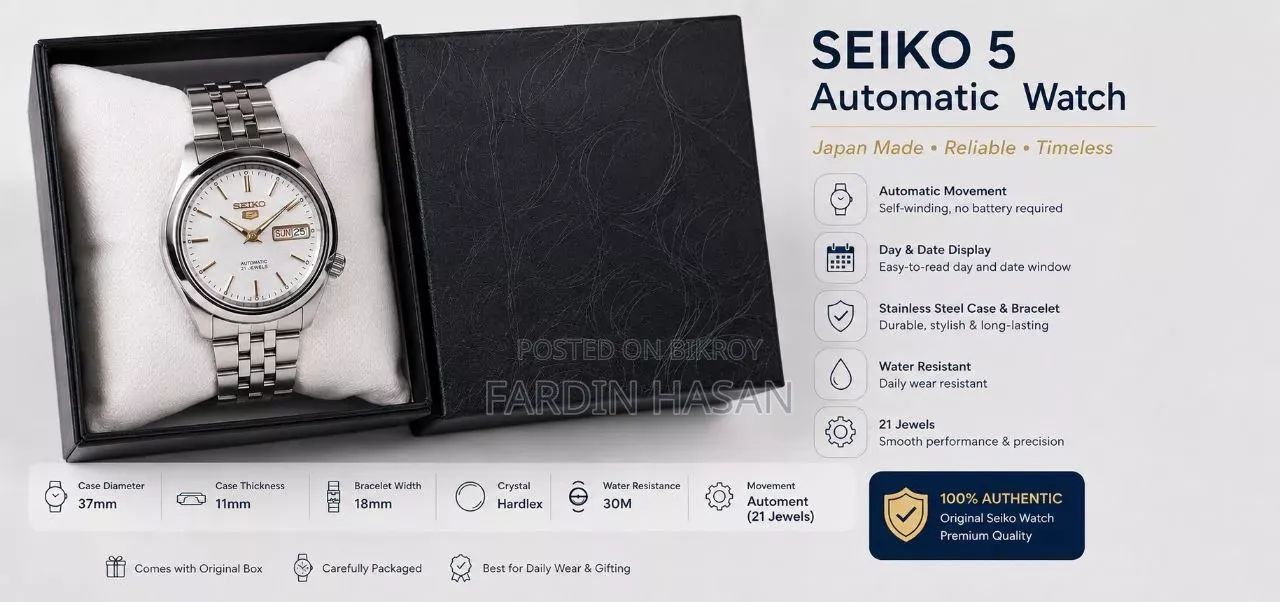 Seiko 5 Automatic Watch