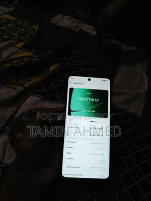 Realme C75x ১২৮ জিবি কালো