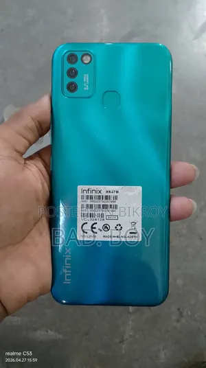 Infinix Smart 6 Plus (India) 64 GB Blue