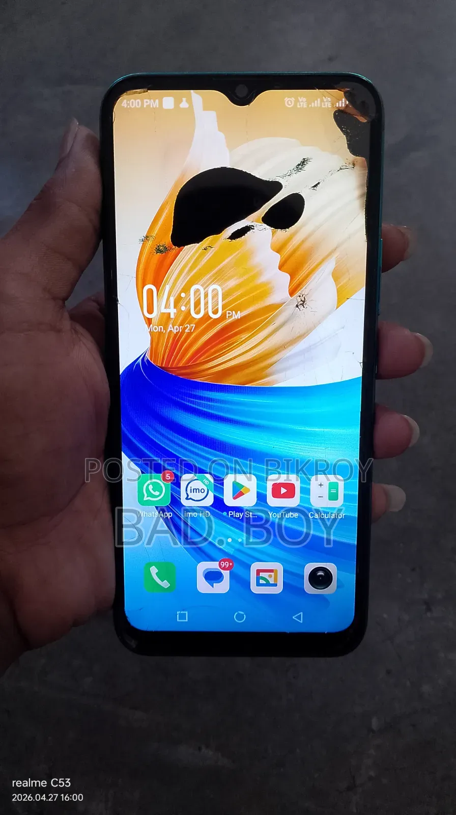 Infinix Smart 6 Plus (India) 64 GB Blue