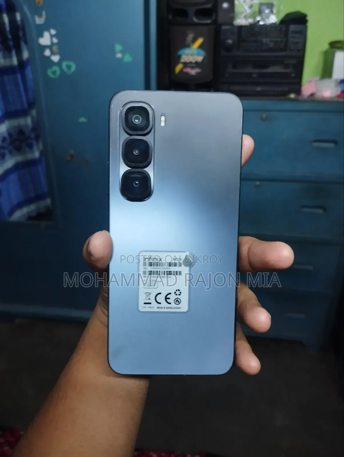 ইনফিনিক্স হট ৬০আই ১২৮ জিবি ব্ল্যাক