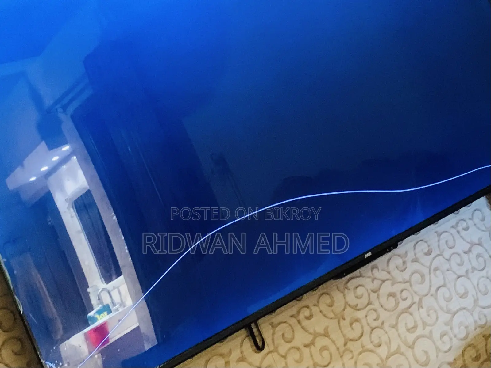 জেভকো ৭৫ ইঞ্চি কিউলেড ডিসপ্লে ব্রোকেন টিভি