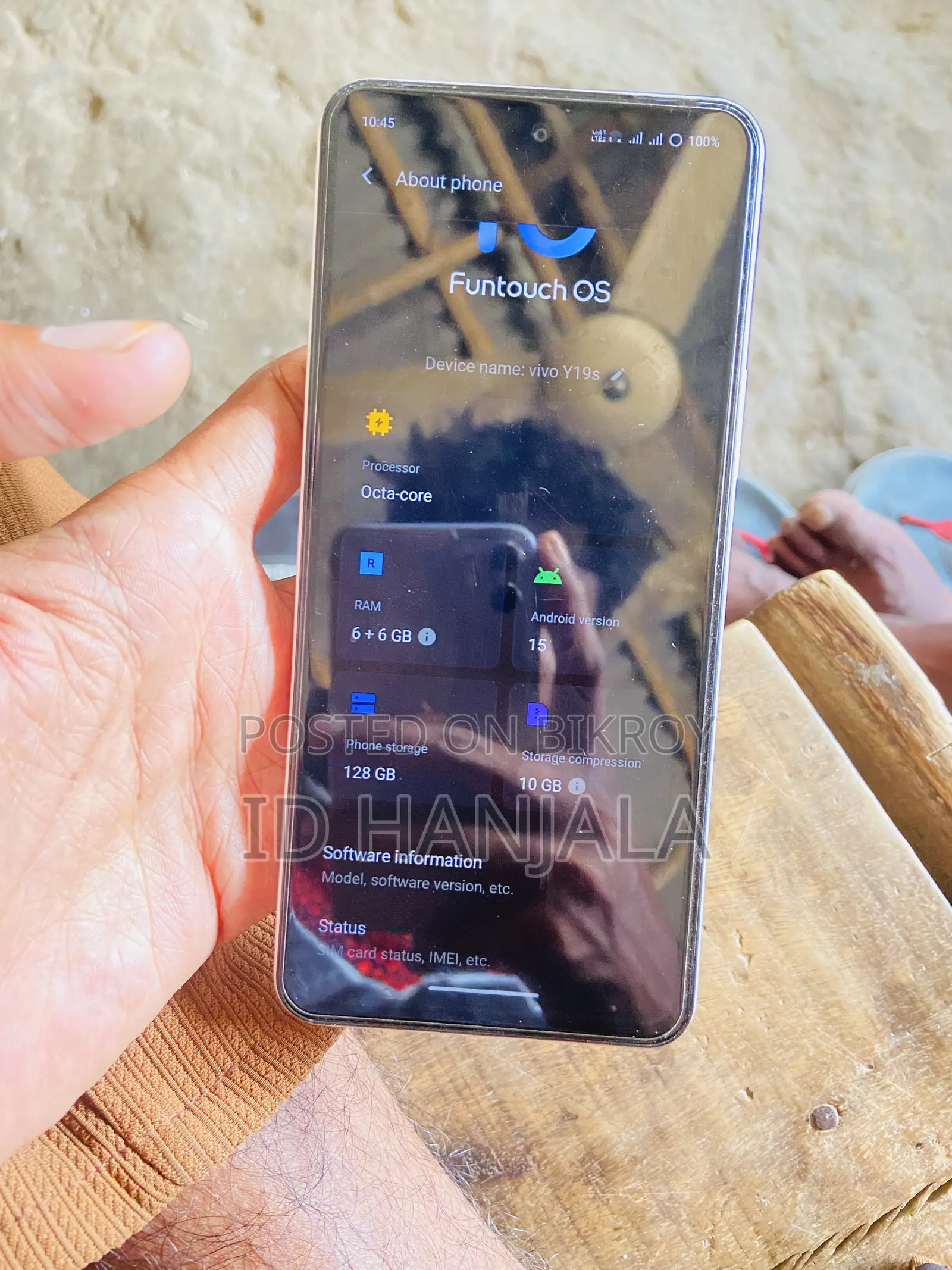 Vivo Y19s 128 GB White