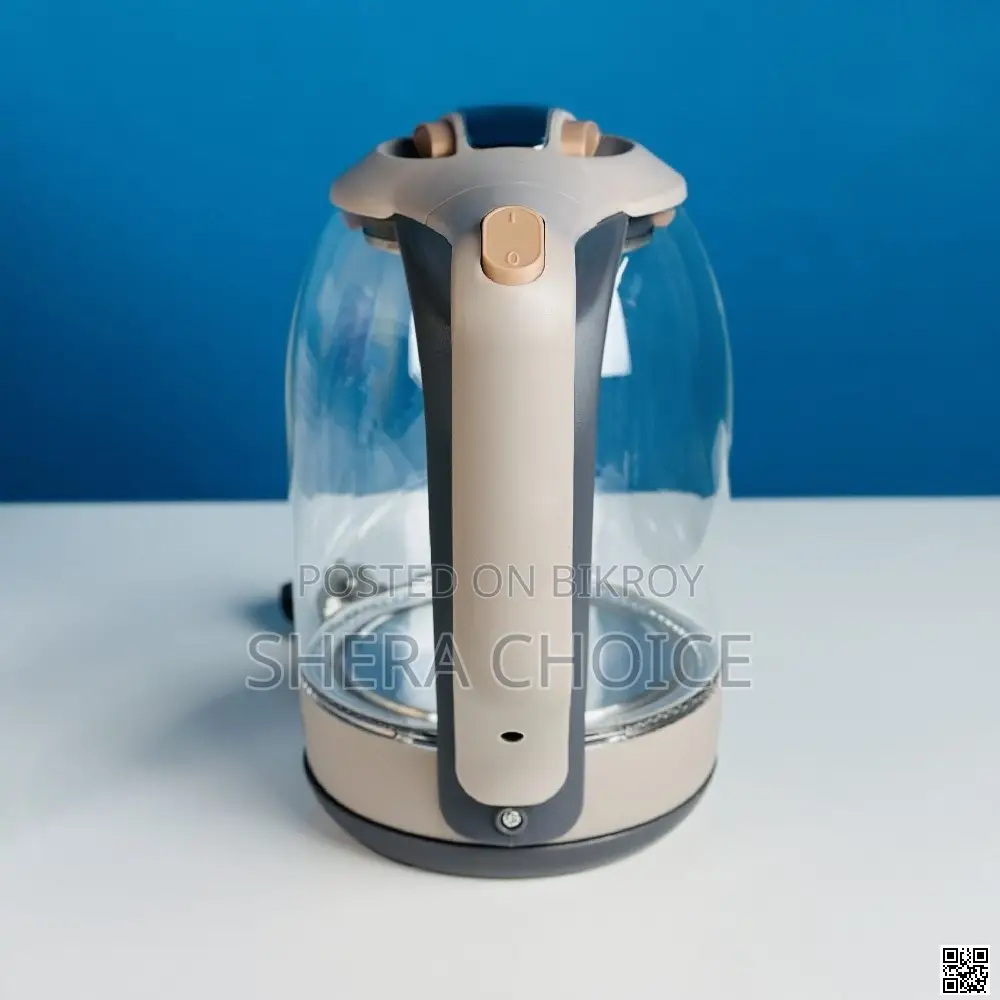 Kiam Electric Kettle BL-002 (1.8 Liter) Glass Kettle