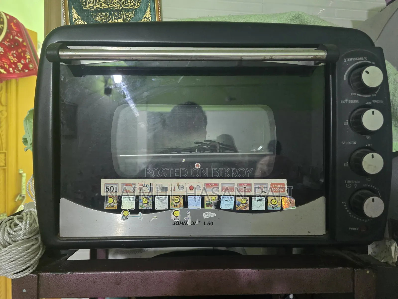 জনসন এল৫০ ইলেকট্রিক ওভেন