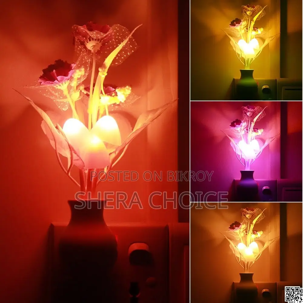 Romantic LED Mushroom Light — Attractive Mushroom-Shaped Design