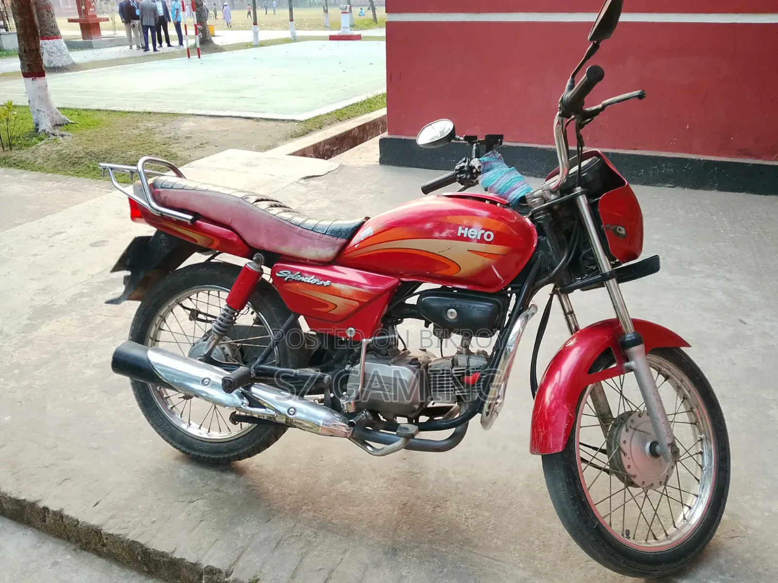 Hero Splendor Plus 2015 Red