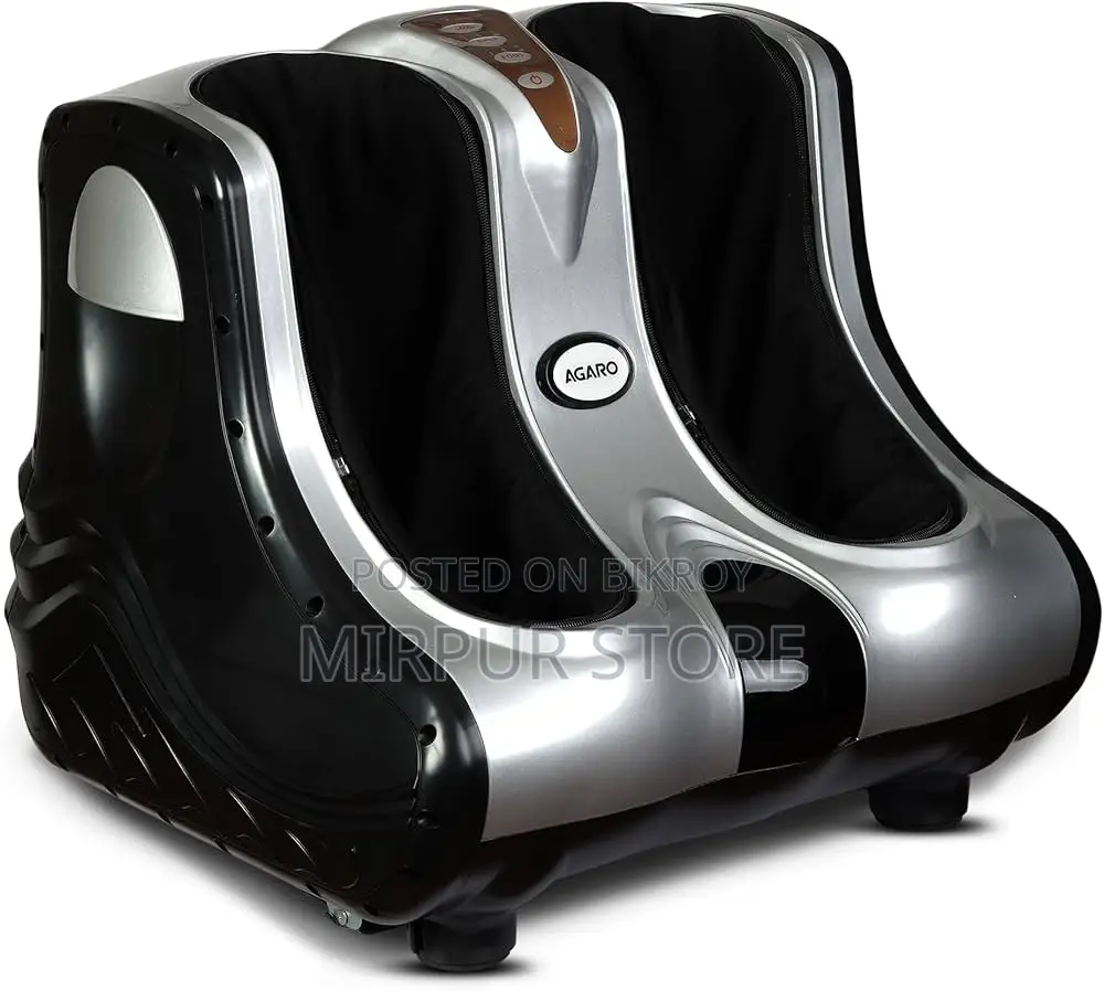Foot Leg Massager Heat Kneading Rolling
