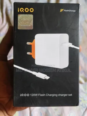 Vivo Iqoo 120w Fast Charger Power Adapter