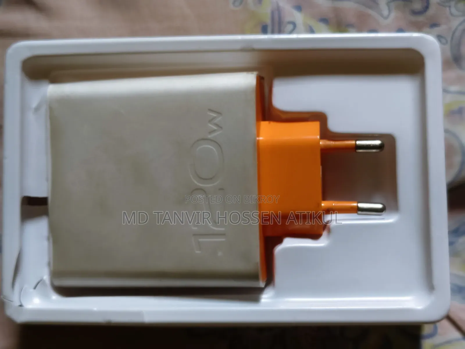 Vivo Iqoo 120w Fast Charger Power Adapter