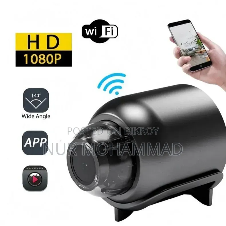 Mini Wifi Smart Security Camera – 1080p Hd Wireless Ip Camera