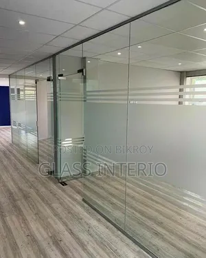 Glass Door Partition